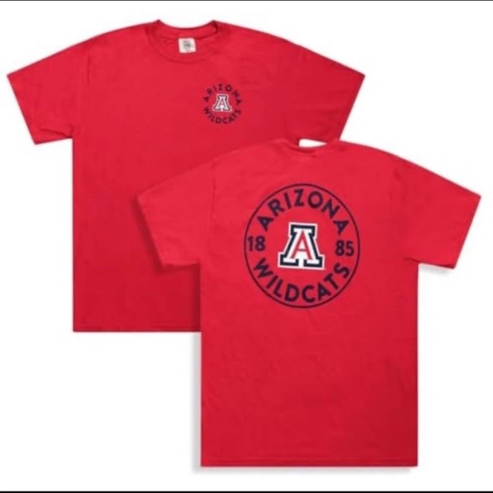 Comfort Colors Men’s UofA Wildcat Crew Neck Tee XXl Red